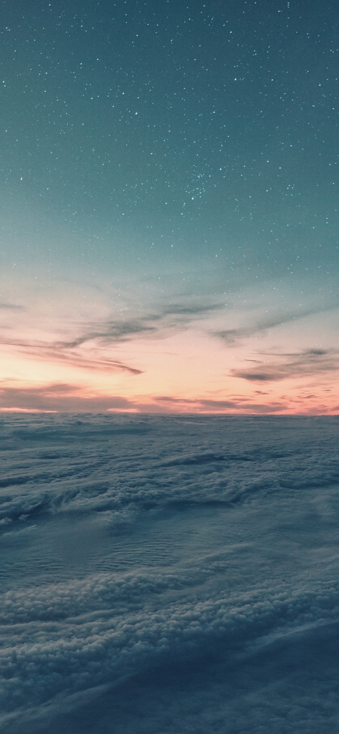 Horizont, Ozean, Meer, Blau, Atmosphäre. Wallpaper in 1125x2436 Resolution