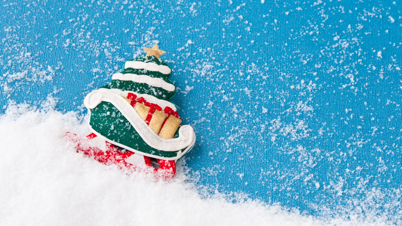 Regalo de Navidad, El Día De Navidad, Navidad, Vacaciones, Ocio. Wallpaper in 1366x768 Resolution