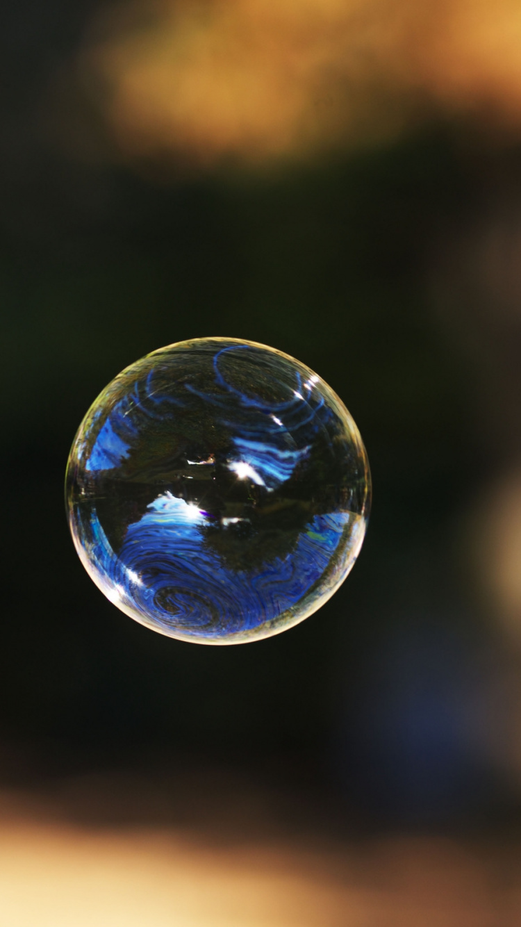 Goutte D'eau Dans la Photographie Bokeh. Wallpaper in 750x1334 Resolution