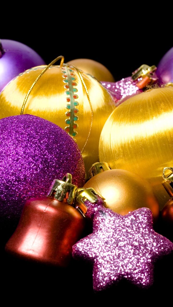 Weihnachten, Christmas Ornament, Neujahr, Ded Moroz, Weihnachtsbaum. Wallpaper in 720x1280 Resolution