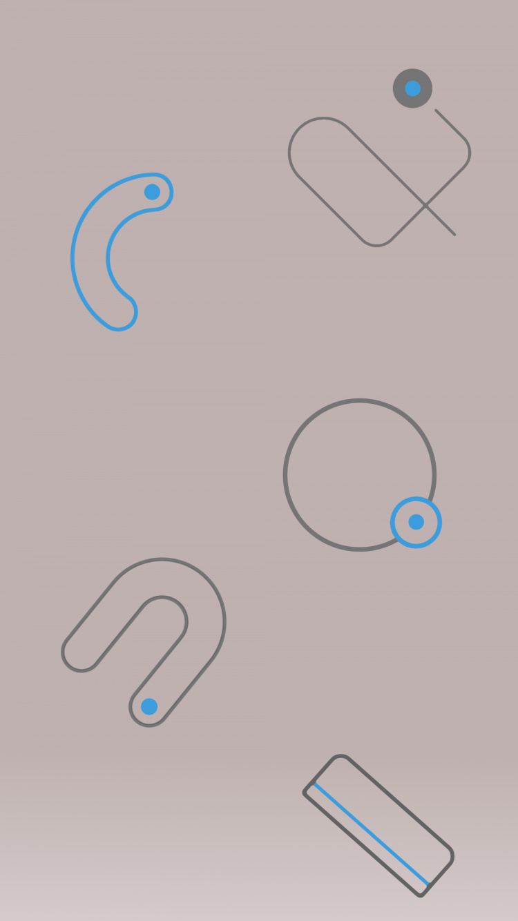 Google, Google Pixel 4, Design, Kreis, Zeichnung. Wallpaper in 750x1334 Resolution