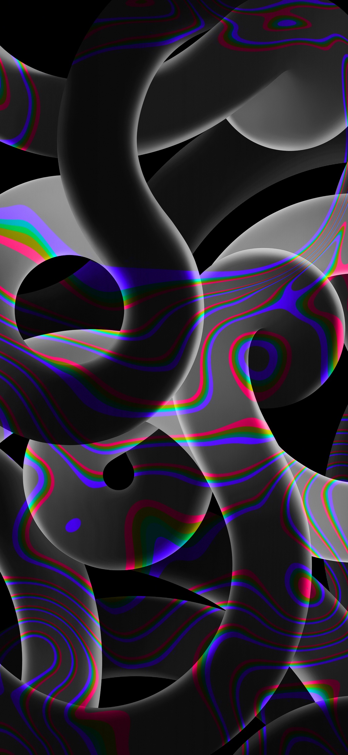 256 GB, Magenta, Arte, Patrón, Simetría. Wallpaper in 1125x2436 Resolution