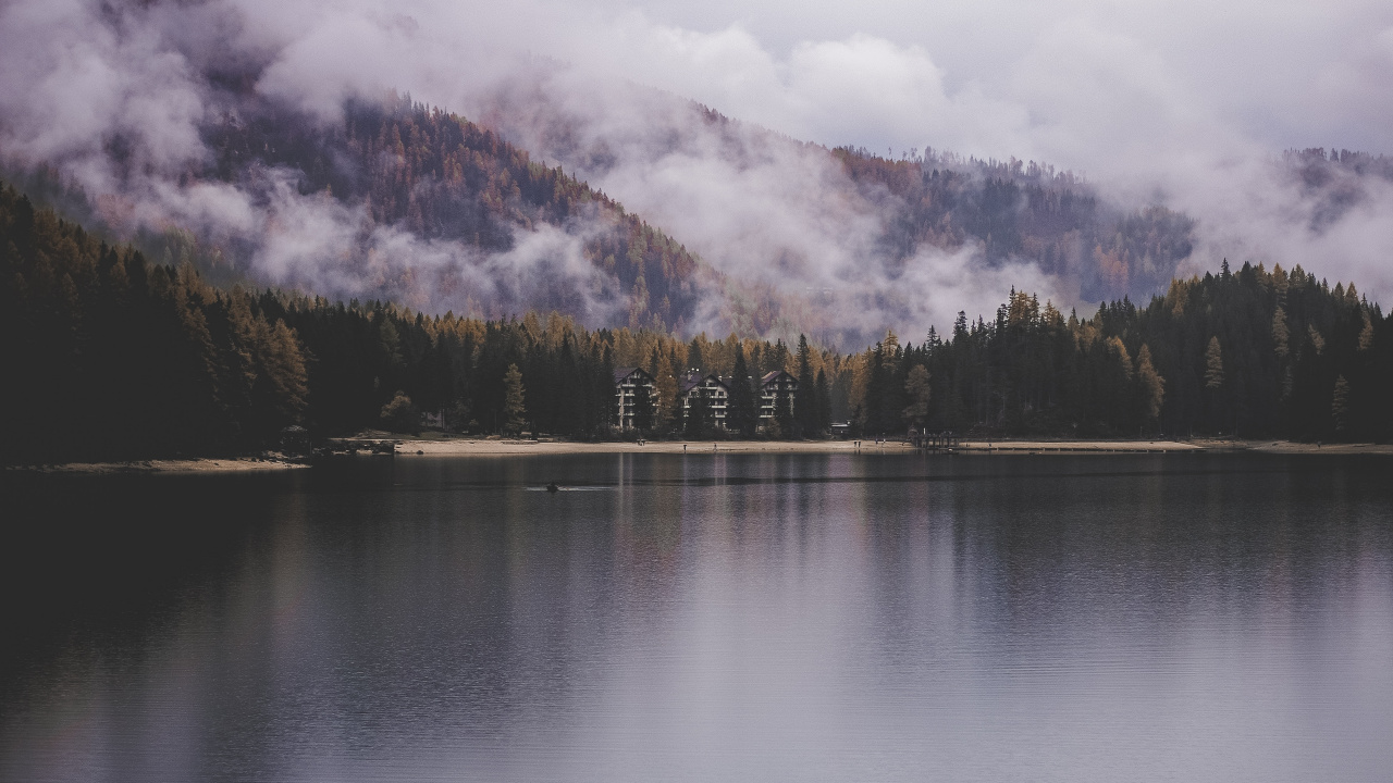 Himmel, Einlass, See, Cloud, Fjord. Wallpaper in 1280x720 Resolution