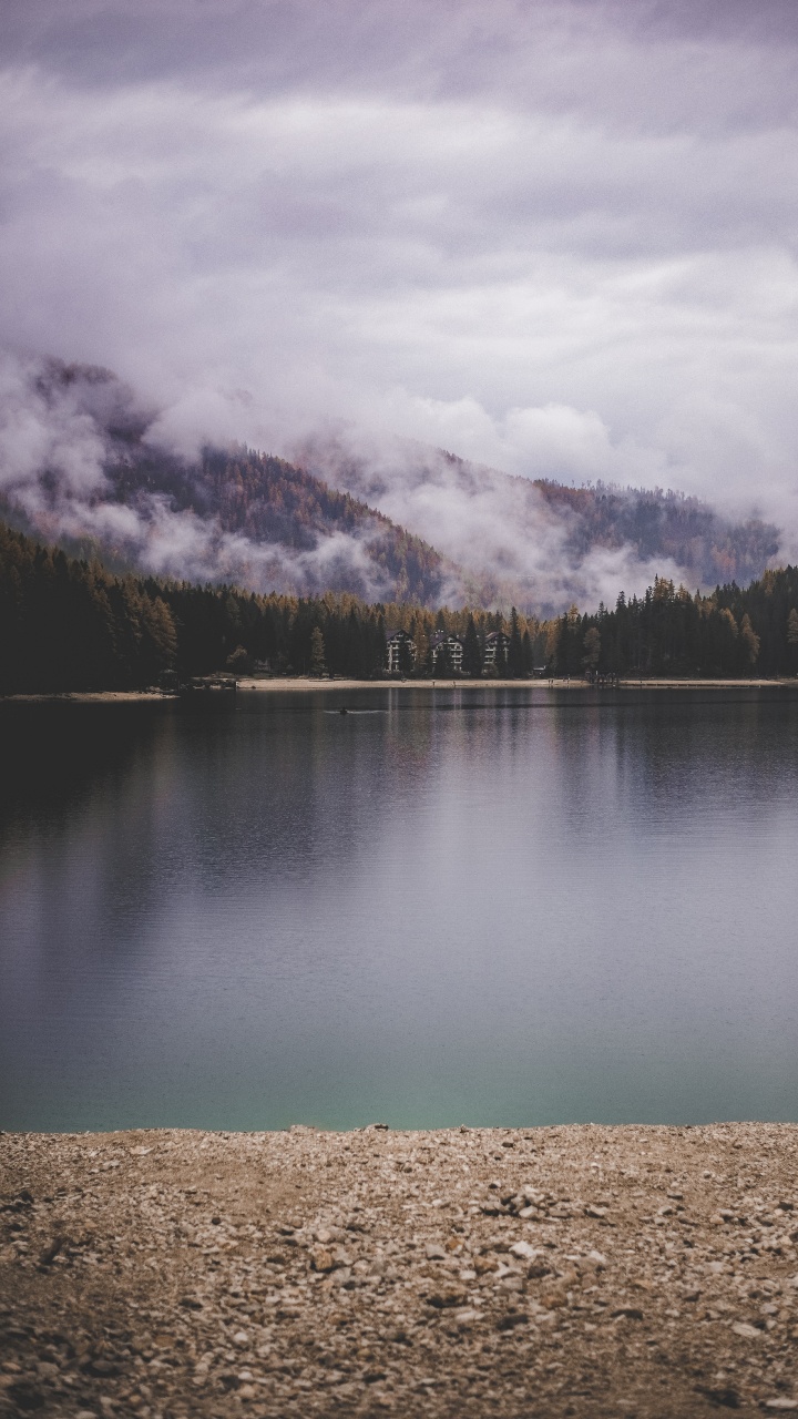 Himmel, Einlass, See, Cloud, Fjord. Wallpaper in 720x1280 Resolution