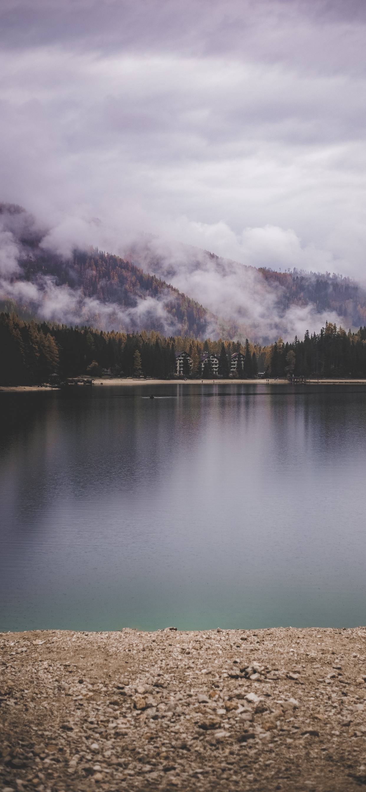 Sky, Inlet, Lake, Cloud, Fjord. Wallpaper in 1242x2688 Resolution