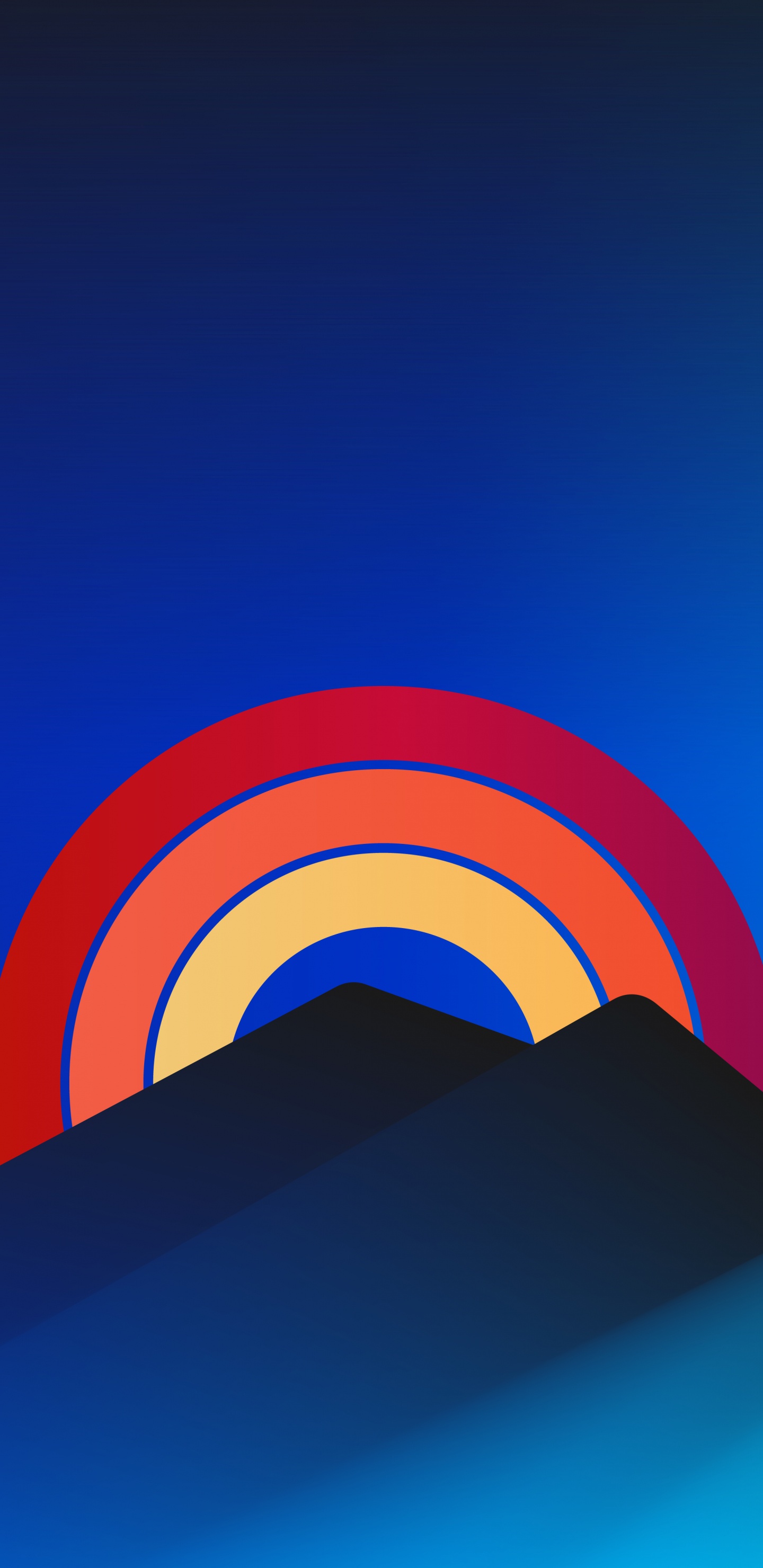 Kunst, Blau, Electric Blue, Piste, Brand. Wallpaper in 1440x2960 Resolution