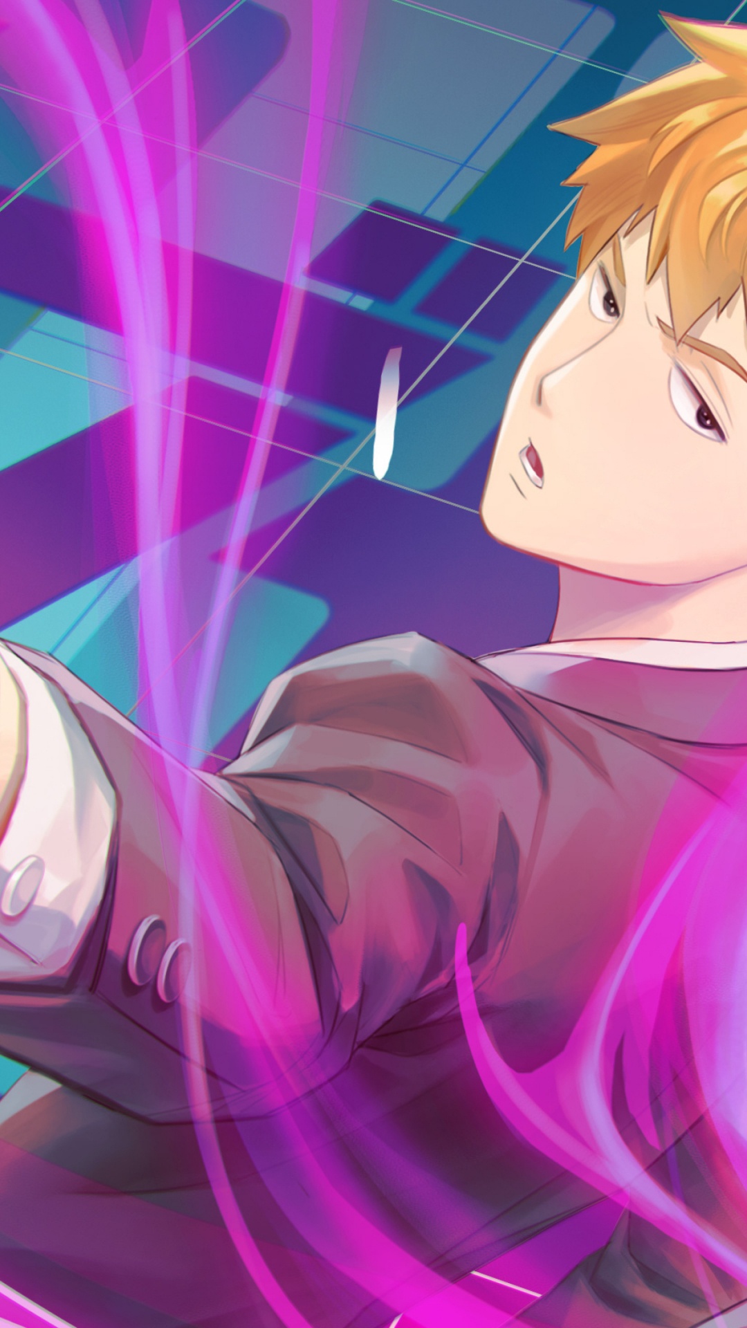 Anime, Shigeo Kageyama, Reigen Arataka, Psicópata de la Mafia 100, Teruki Hanazawa. Wallpaper in 1080x1920 Resolution