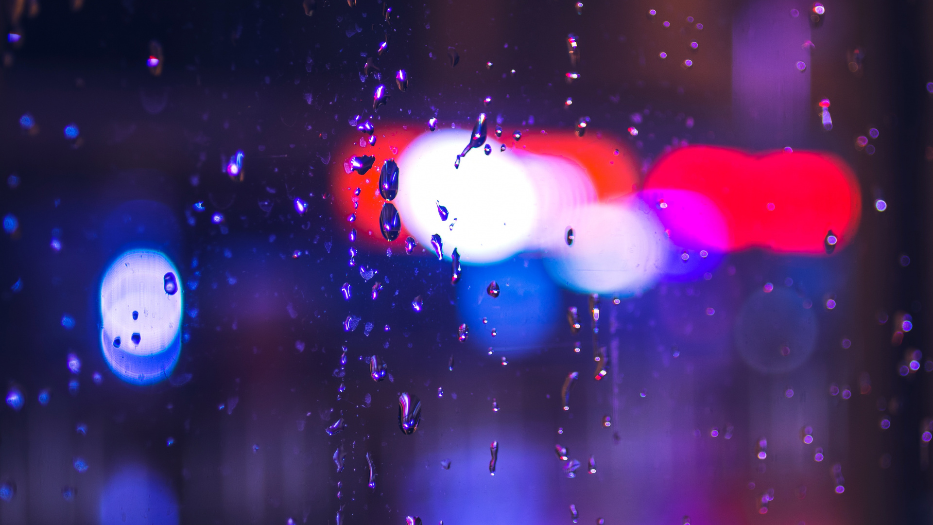 Bokeh, Light, Purple, Violet, Water. Wallpaper in 1920x1080 Resolution