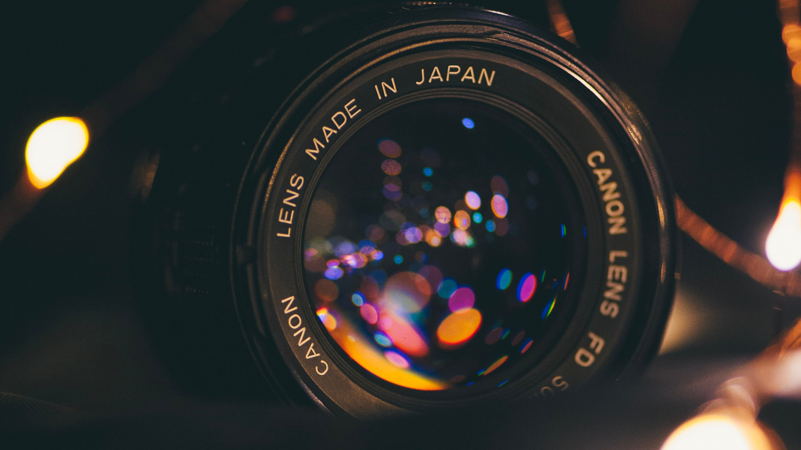 Black Nikon Dslr Camera Lens. Wallpaper in 2560x1440 Resolution