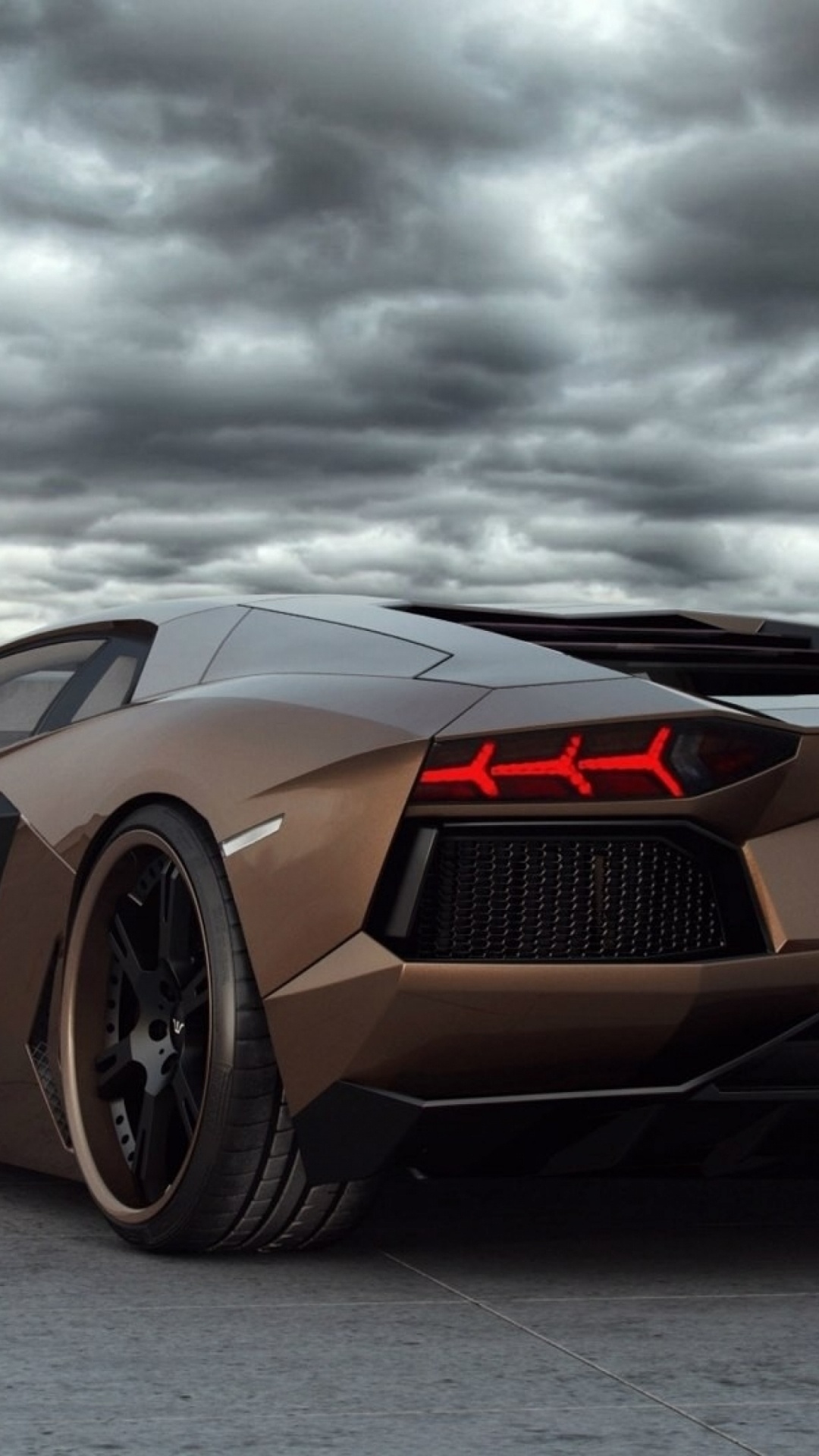 Porsche 911 Negro y Amarillo Sobre Pavimento de Hormigón Gris. Wallpaper in 1080x1920 Resolution