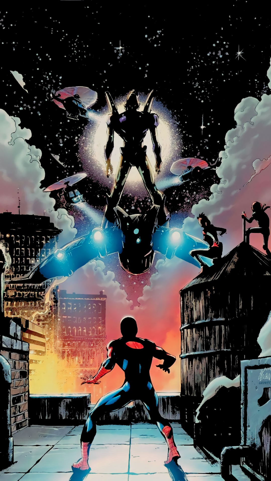 Spider-man, Shocker, The Superior Spider-man, Marvel Comics, League of Comic Geeks. Wallpaper in 1080x1920 Resolution