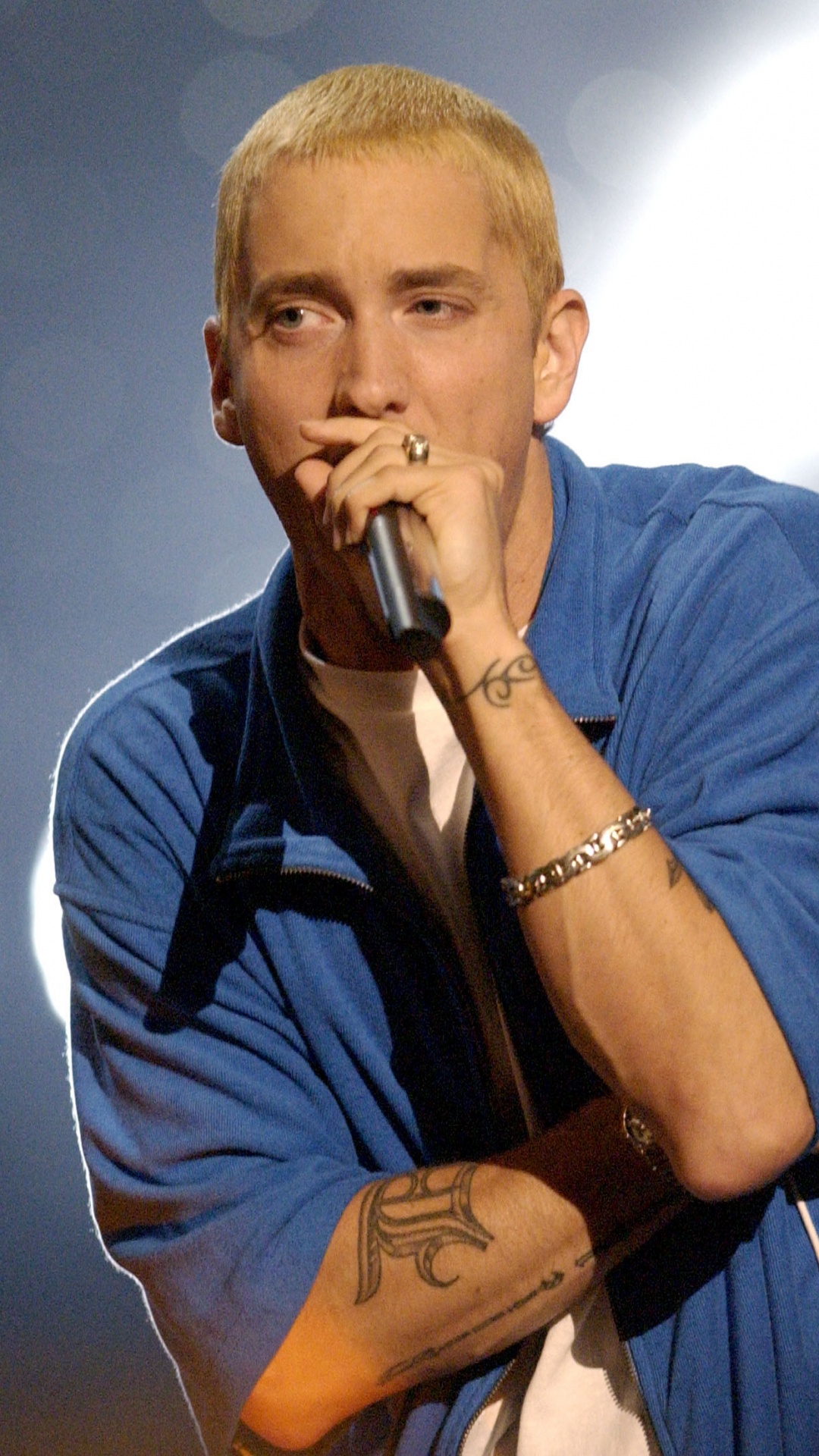 Eminem, Rapper, Hip Hop Music, Music Artist, Singing. Wallpaper in 1080x1920 Resolution