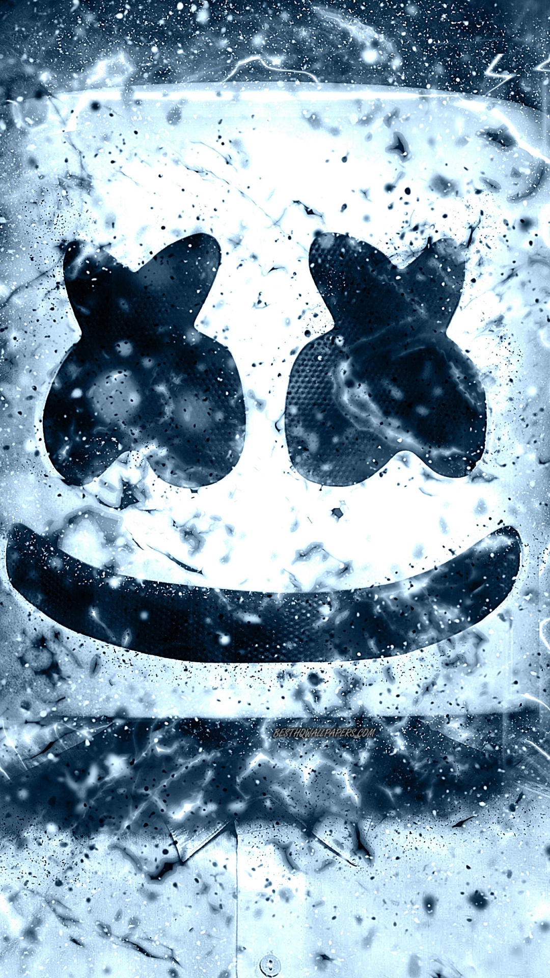 Water, Graphic Design, Graphics, Darkness, Space. Wallpaper in 1080x1920 Resolution