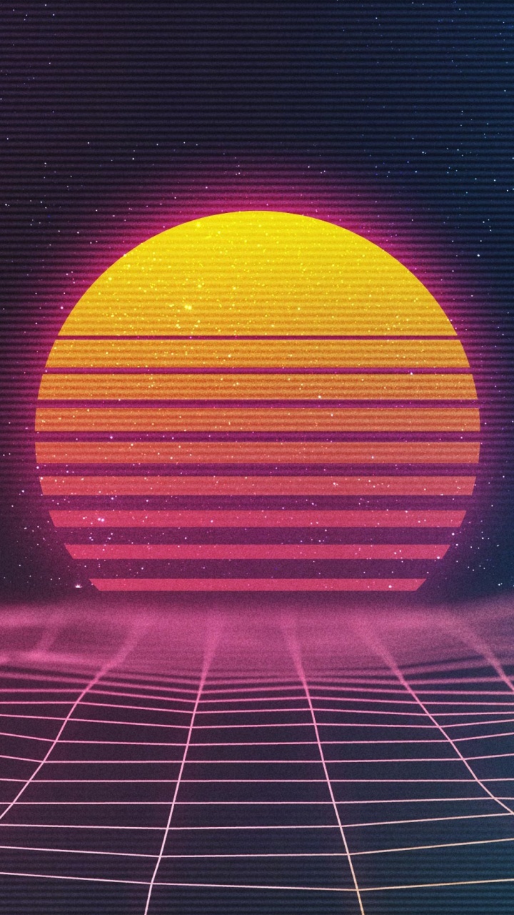 Ilustración de Luz Azul y Roja. Wallpaper in 720x1280 Resolution