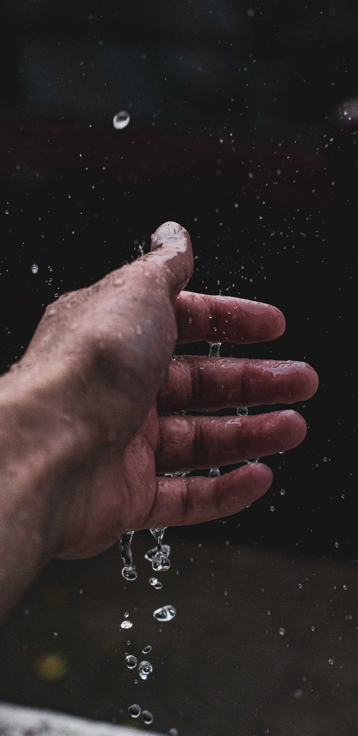 Personen Linke Hand Mit Silberring. Wallpaper in 1440x2960 Resolution