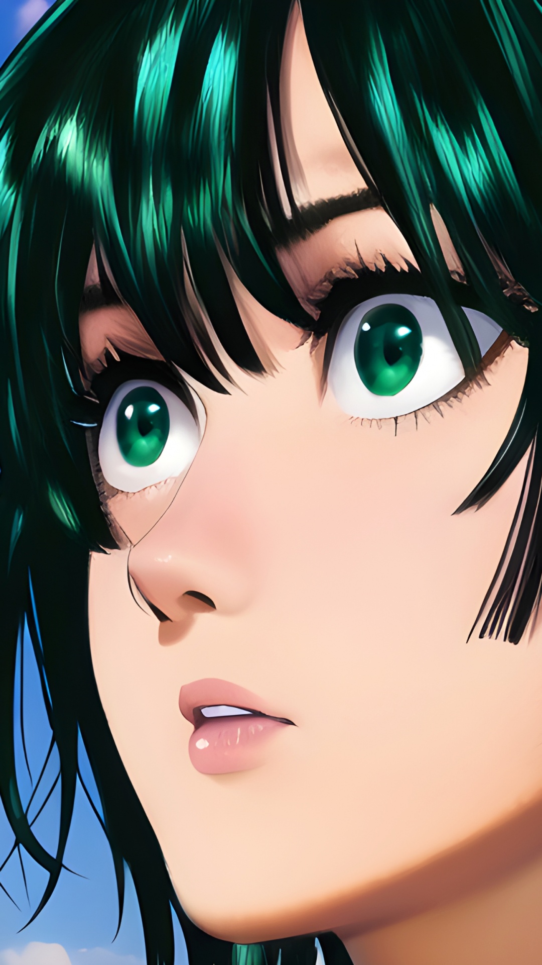 Opm Fubuki Manga Panels Colored, Saitama, Anime, Genos, One Punch Man. Wallpaper in 1080x1920 Resolution