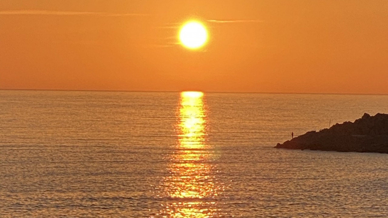 地平线, 太阳, 水资源, 气氛, 生态区 壁纸 1280x720 允许