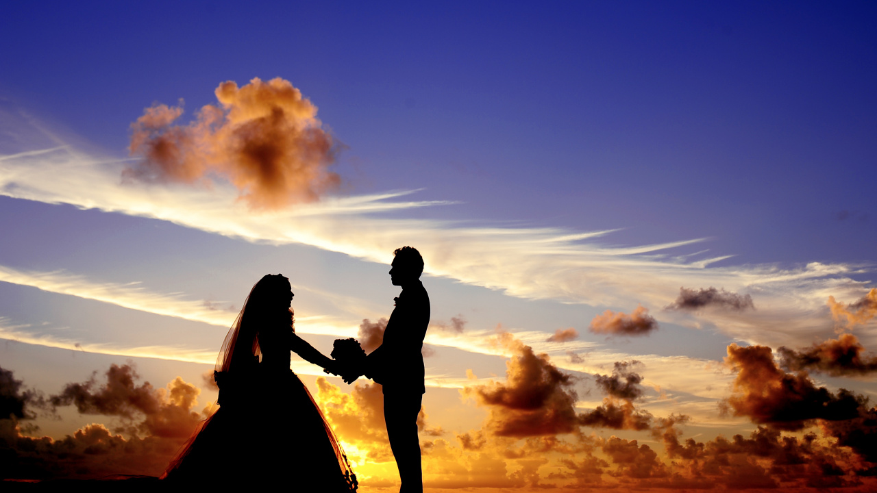 Les Gens Dans la Nature, Heureux, Amour, Soir, Amusement. Wallpaper in 1280x720 Resolution