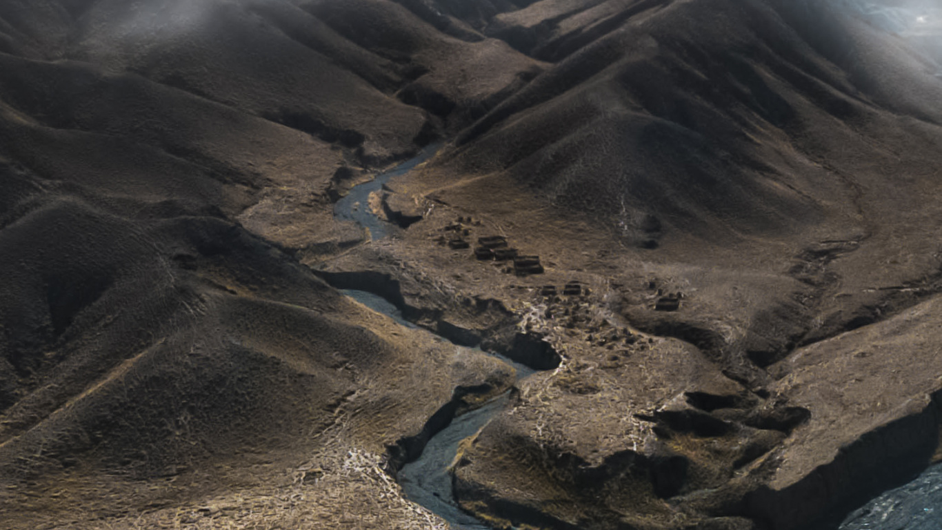 Highland, Eau, Pente, Terrain, Les Reliefs Montagneux. Wallpaper in 1366x768 Resolution