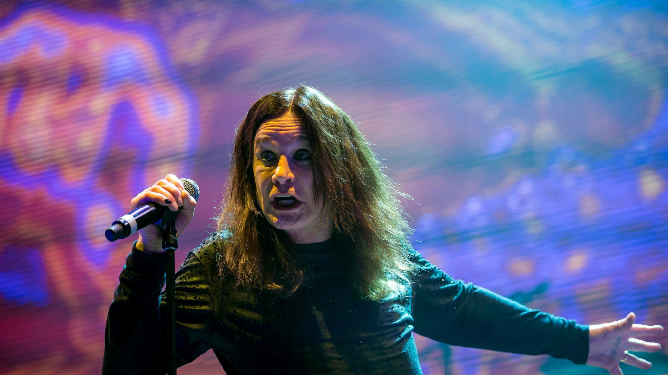 Ozzy Osbourne, Nicht Mehr Touren II, Black Sabbath, Konzert, Leistung. Wallpaper in 1366x768 Resolution