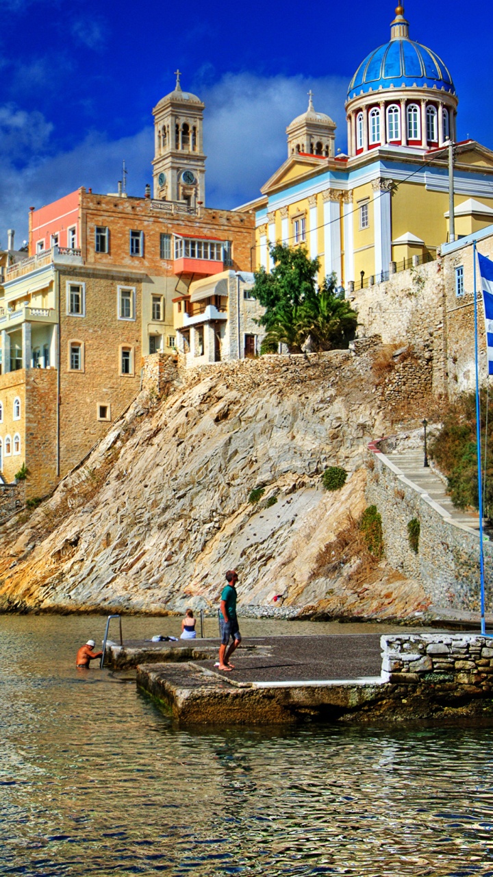 旅游业, 海岸, 大海, 天空, 海港 壁纸 720x1280 允许