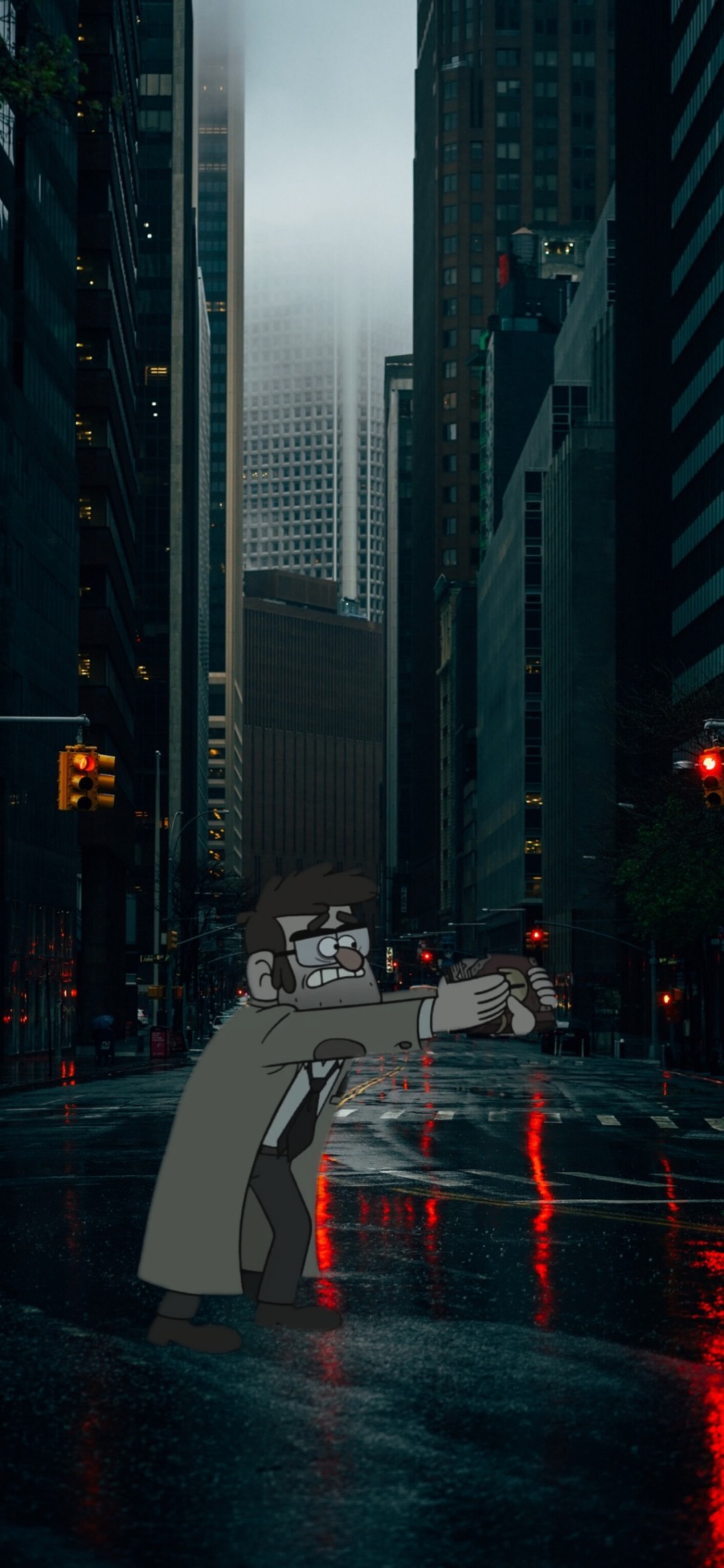 Skyscraper, Cityscape, Building, Road Surface, Tower Block. Wallpaper in 1242x2688 Resolution