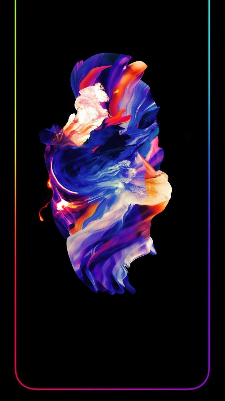 Amoled, OnePlus 6T, Cuerpo Humano, Morado, Pétalo. Wallpaper in 720x1280 Resolution