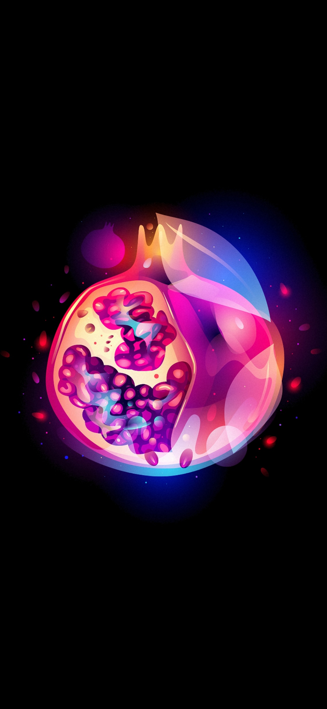 Lumière, Illustration, Art, Conception, Amoled. Wallpaper in 1125x2436 Resolution