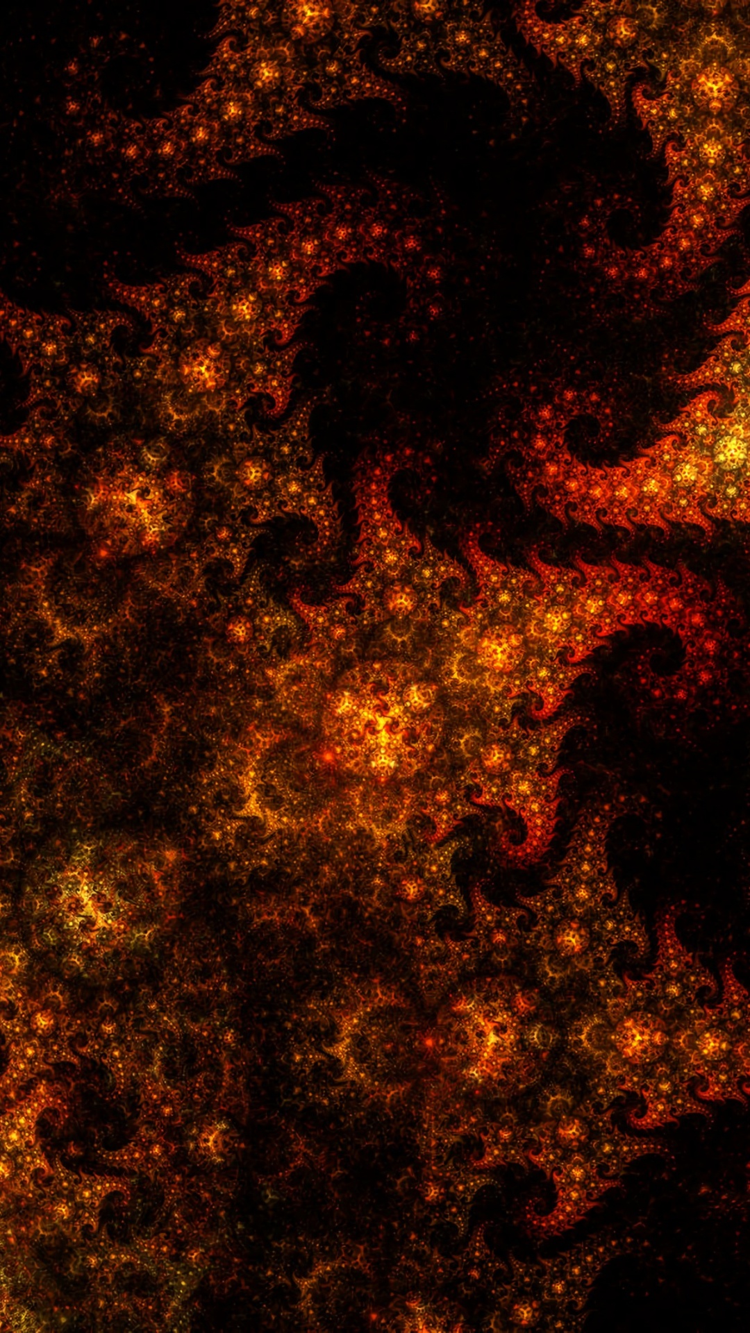 Brown and Black Abstract Painting. Wallpaper in 1080x1920 Resolution