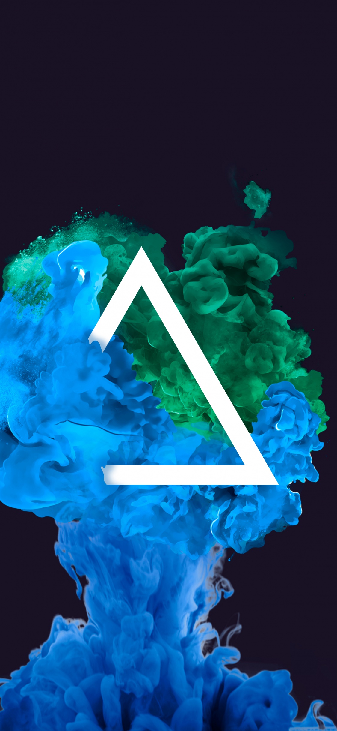 Smartphone, Azure, Aqua, Graphique, Art. Wallpaper in 1125x2436 Resolution