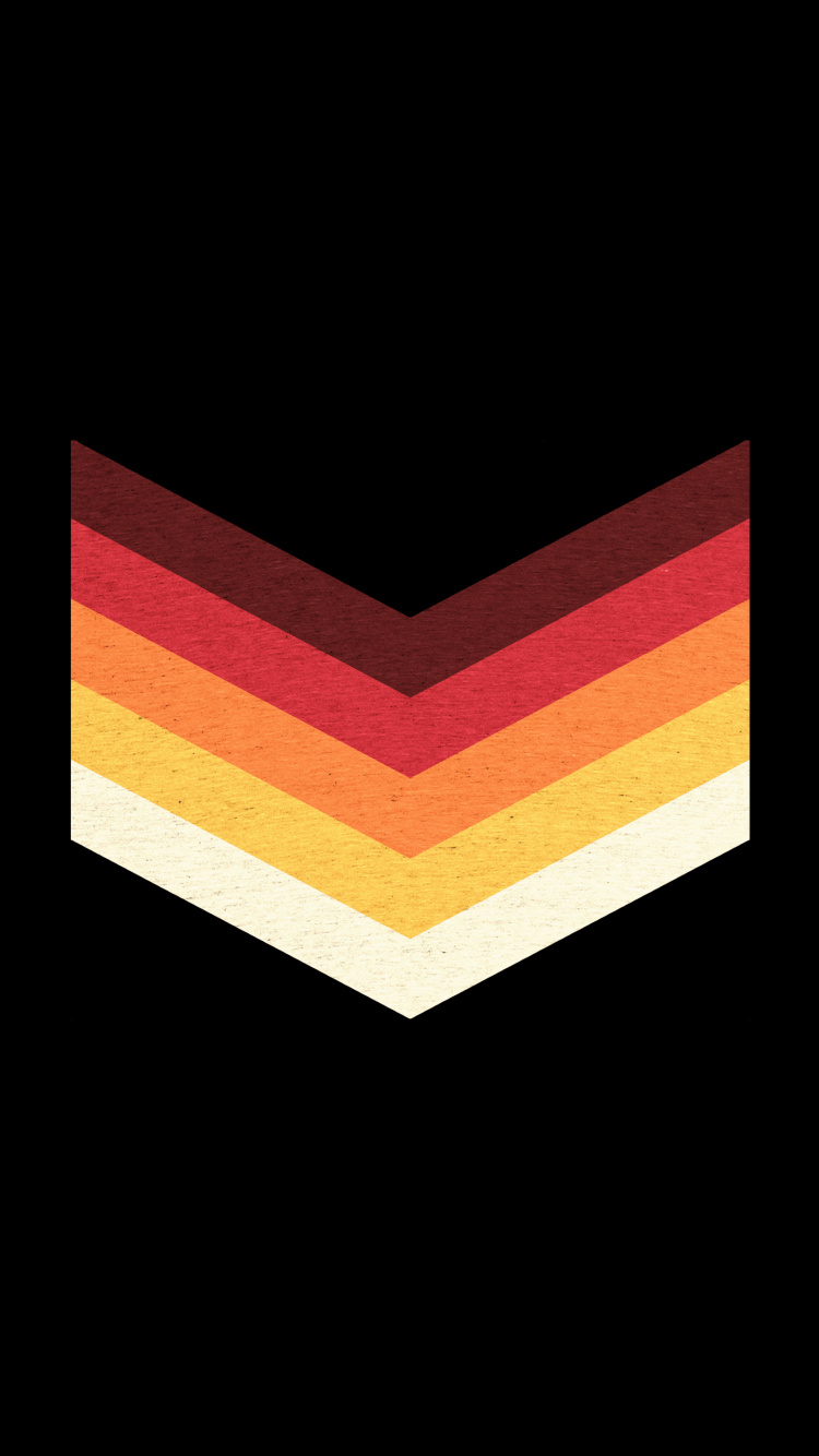 Rotes Gelbes Und Blaues Rautenlogo. Wallpaper in 750x1334 Resolution