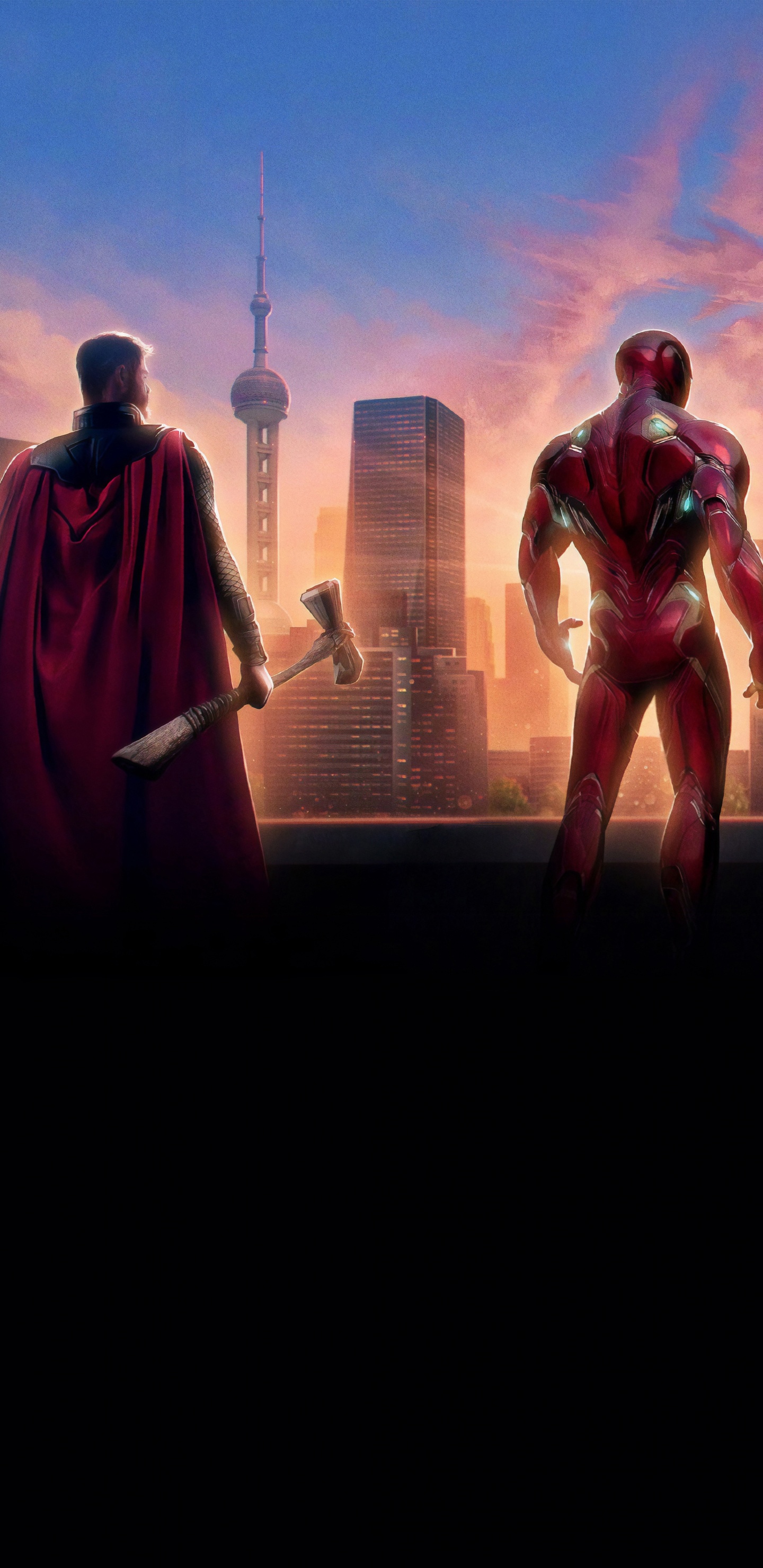 3 Men and 2 Women Standing on Stage. Wallpaper in 1440x2960 Resolution