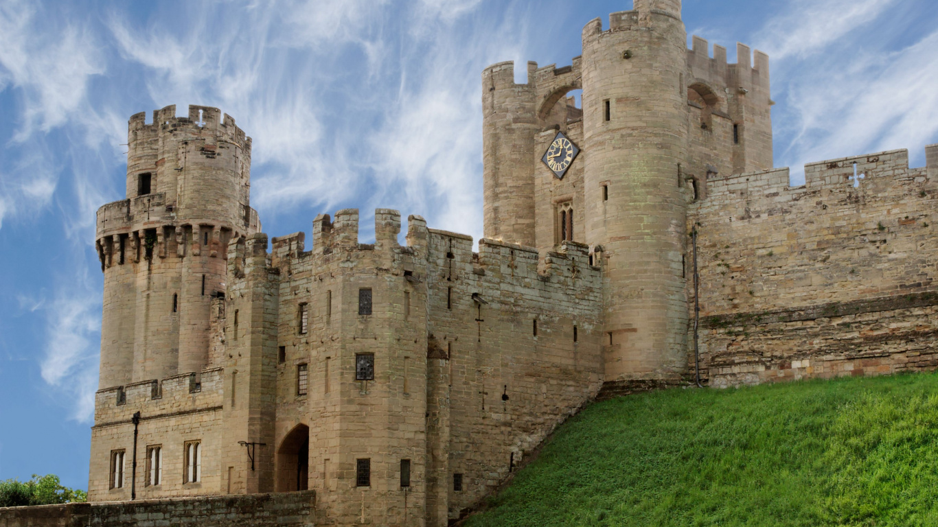 城堡, 中世纪建筑风格, 防御工事, 历史站, 伦敦 壁纸 1366x768 允许