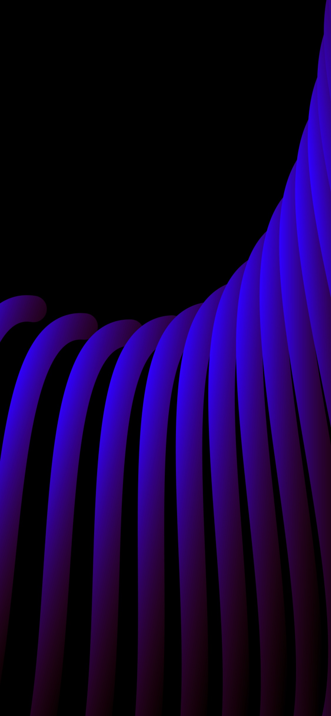 圆圈, 紫色的, 紫罗兰色, 气体, 对称 壁纸 1125x2436 允许