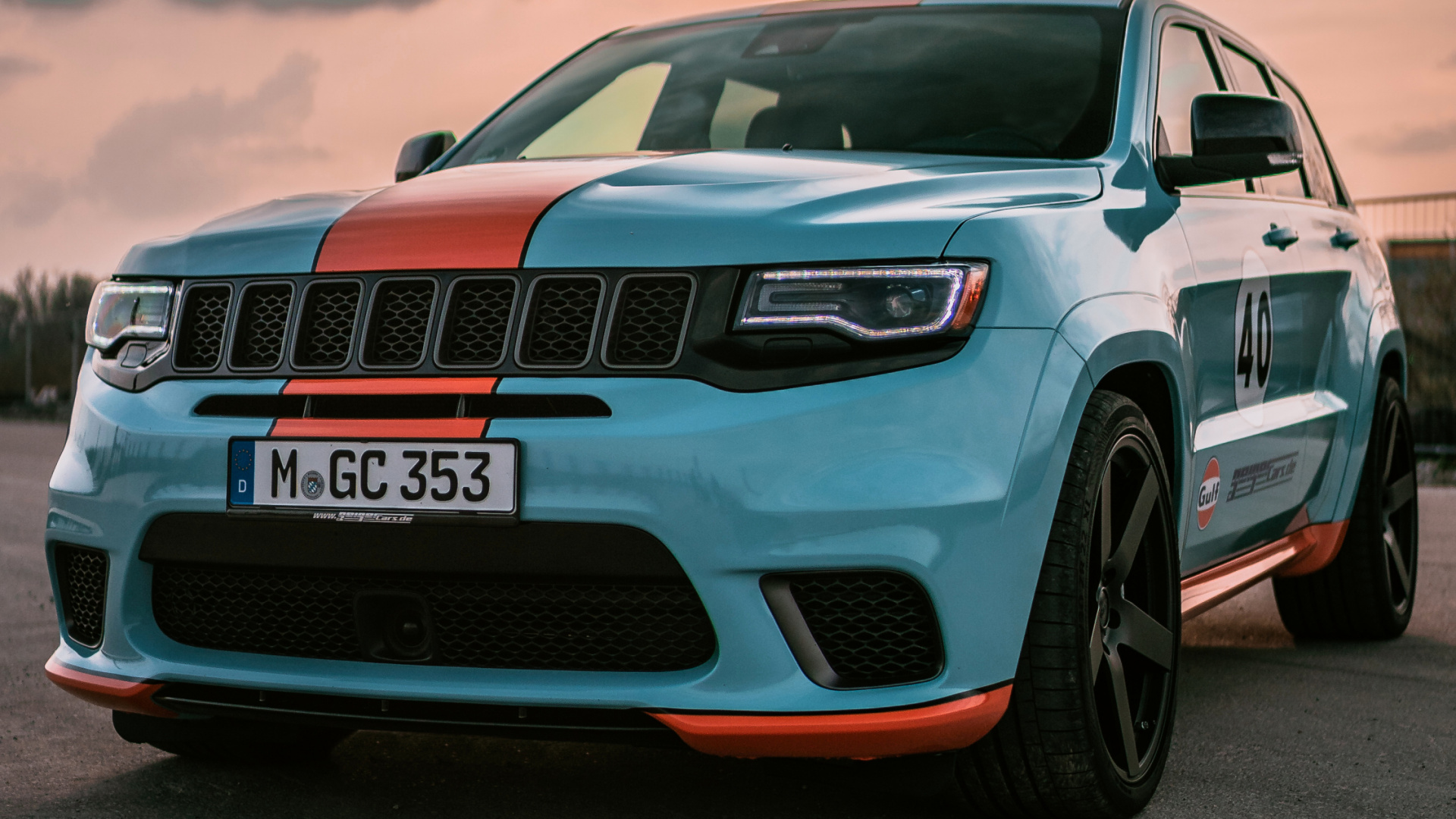 Jeep, 2019 Jeep Gran Cherokee, Jeep Grand Cherokee 2020, Todoterreno, Jeep Grand Cherokee Trackhawk 2021. Wallpaper in 1920x1080 Resolution