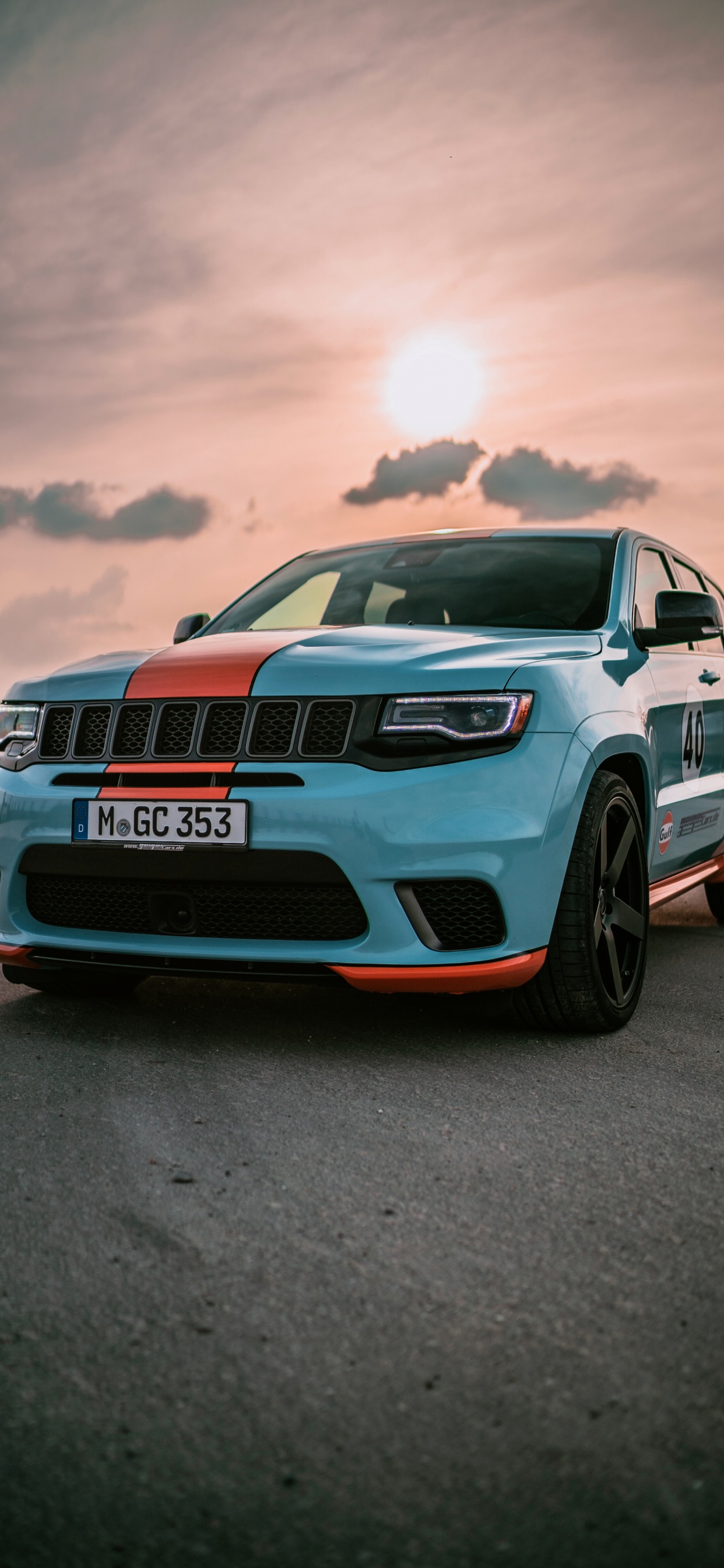 Jeep, 2019 Jeep Grand Cherokee, Jeep Grand Cherokee 2020, SUV, Jeep Grand Cherokee Trackhawk 2021. Wallpaper in 1242x2688 Resolution