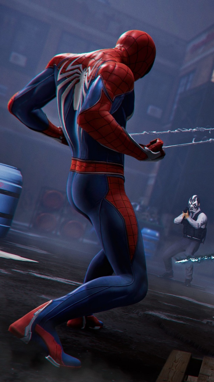 Spider-man, Superhero, pc Game, Adventure Game, Games. Wallpaper in 720x1280 Resolution