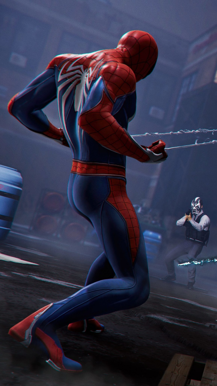 Spider-man, Superhero, pc Game, Adventure Game, Games. Wallpaper in 750x1334 Resolution