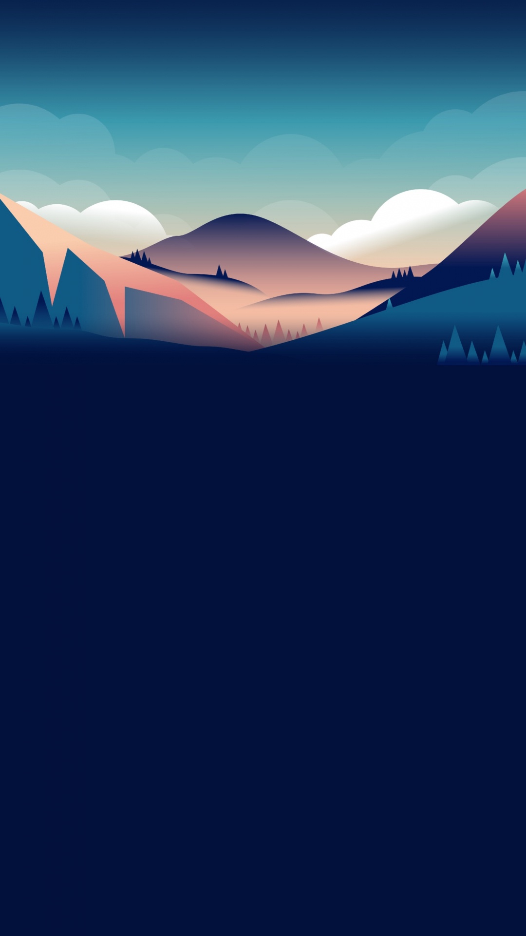 Ambiente, Azul, Azure, Montaña, Pendiente. Wallpaper in 1080x1920 Resolution