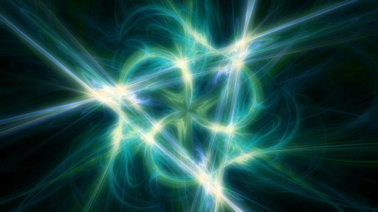 Green and Blue Light Digital Wallpaper. Wallpaper in 1280x720 Resolution