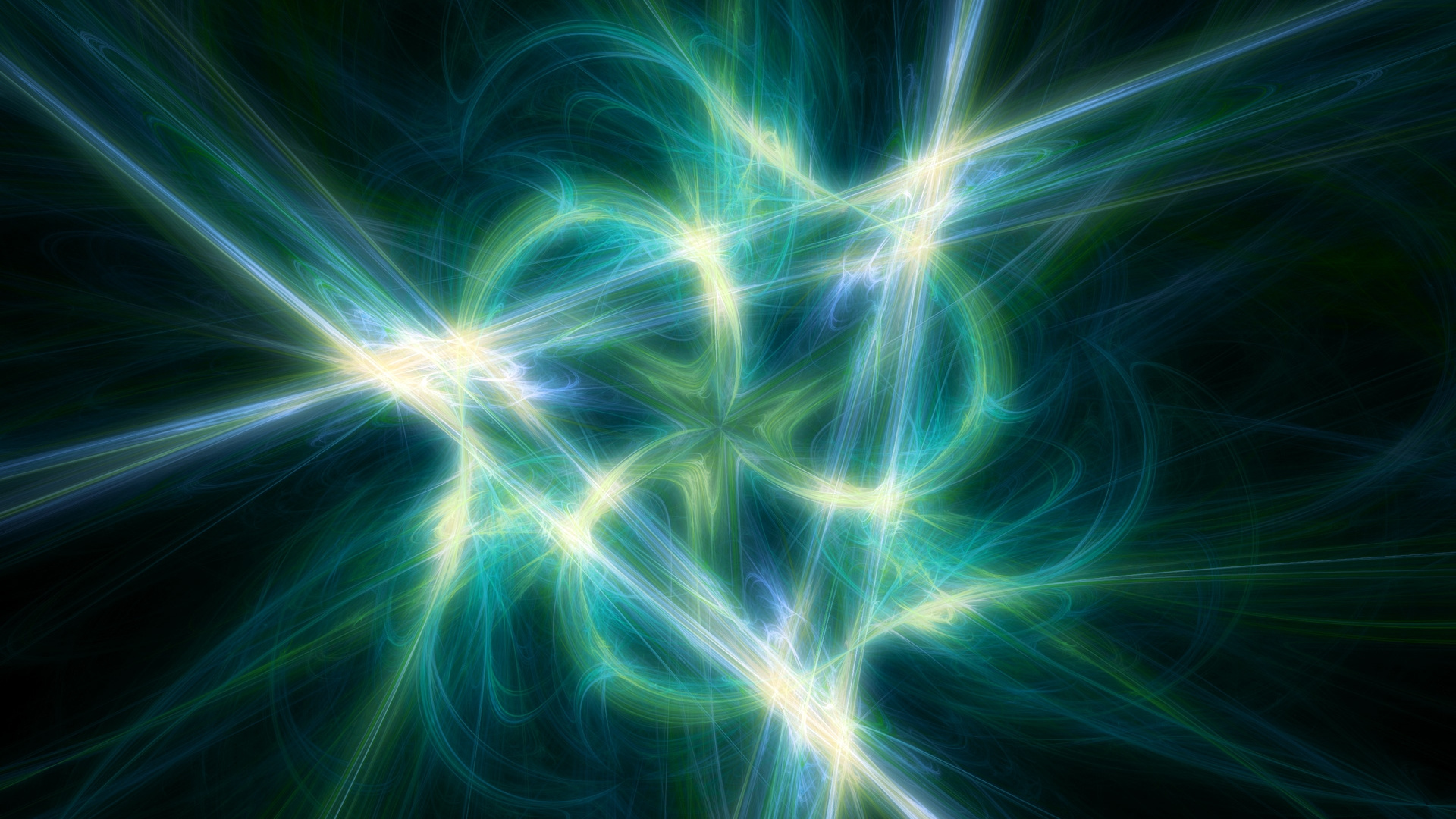 Green and Blue Light Digital Wallpaper. Wallpaper in 1920x1080 Resolution