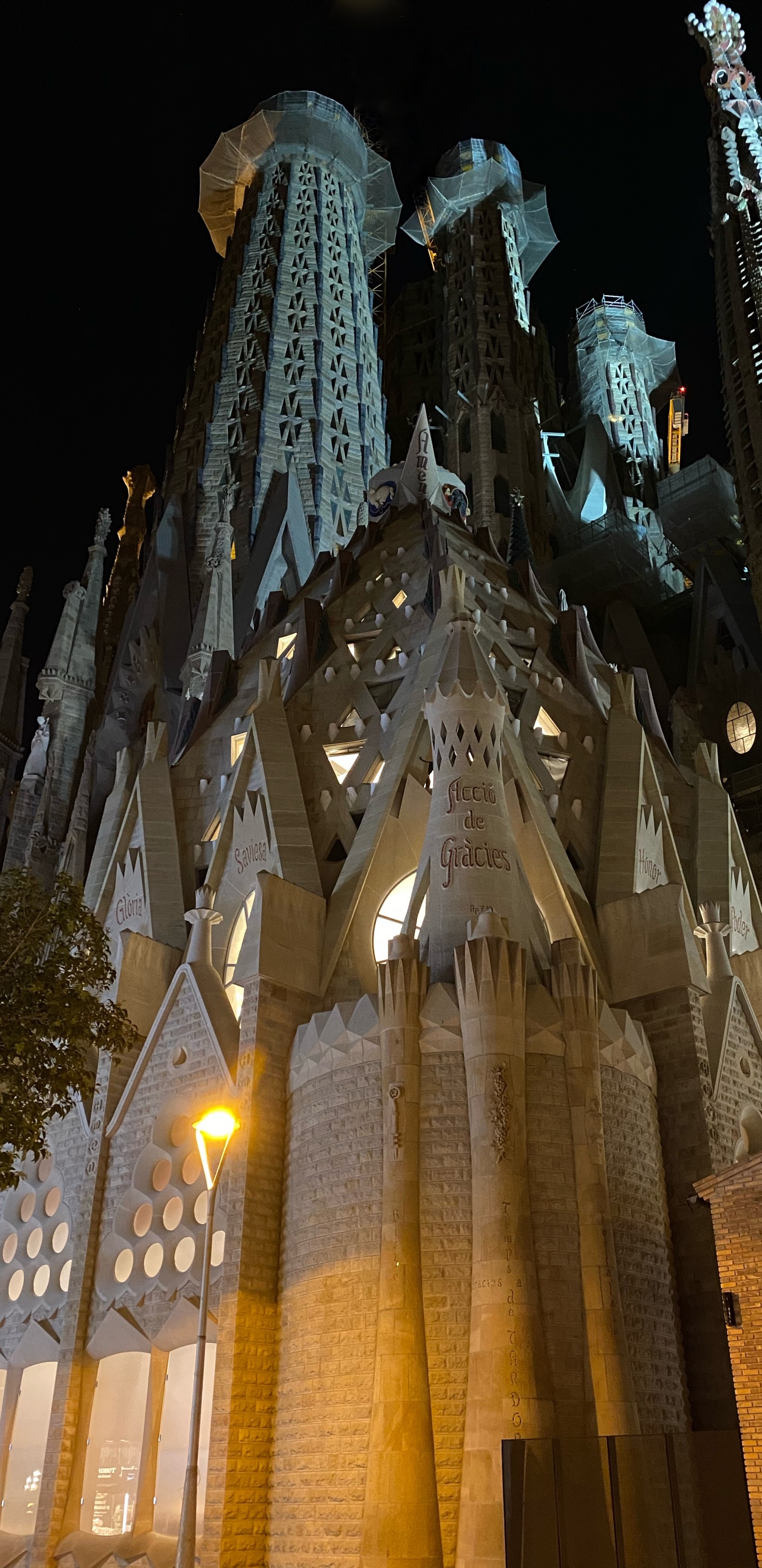 Barcelona, Spain, Landmark, Medieval Architecture, Tourist Attraction. Wallpaper in 1440x2960 Resolution