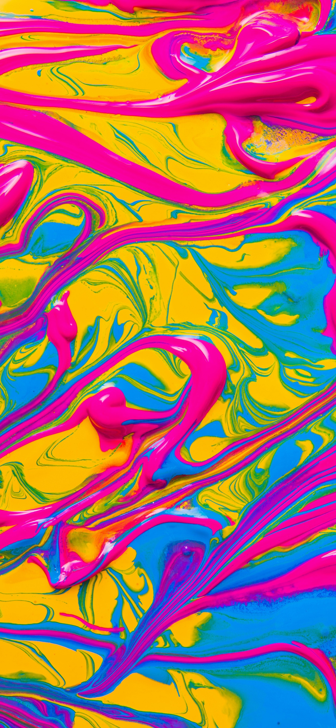 Ios, Smartphone, Diseño, de Colores, Arte. Wallpaper in 1125x2436 Resolution