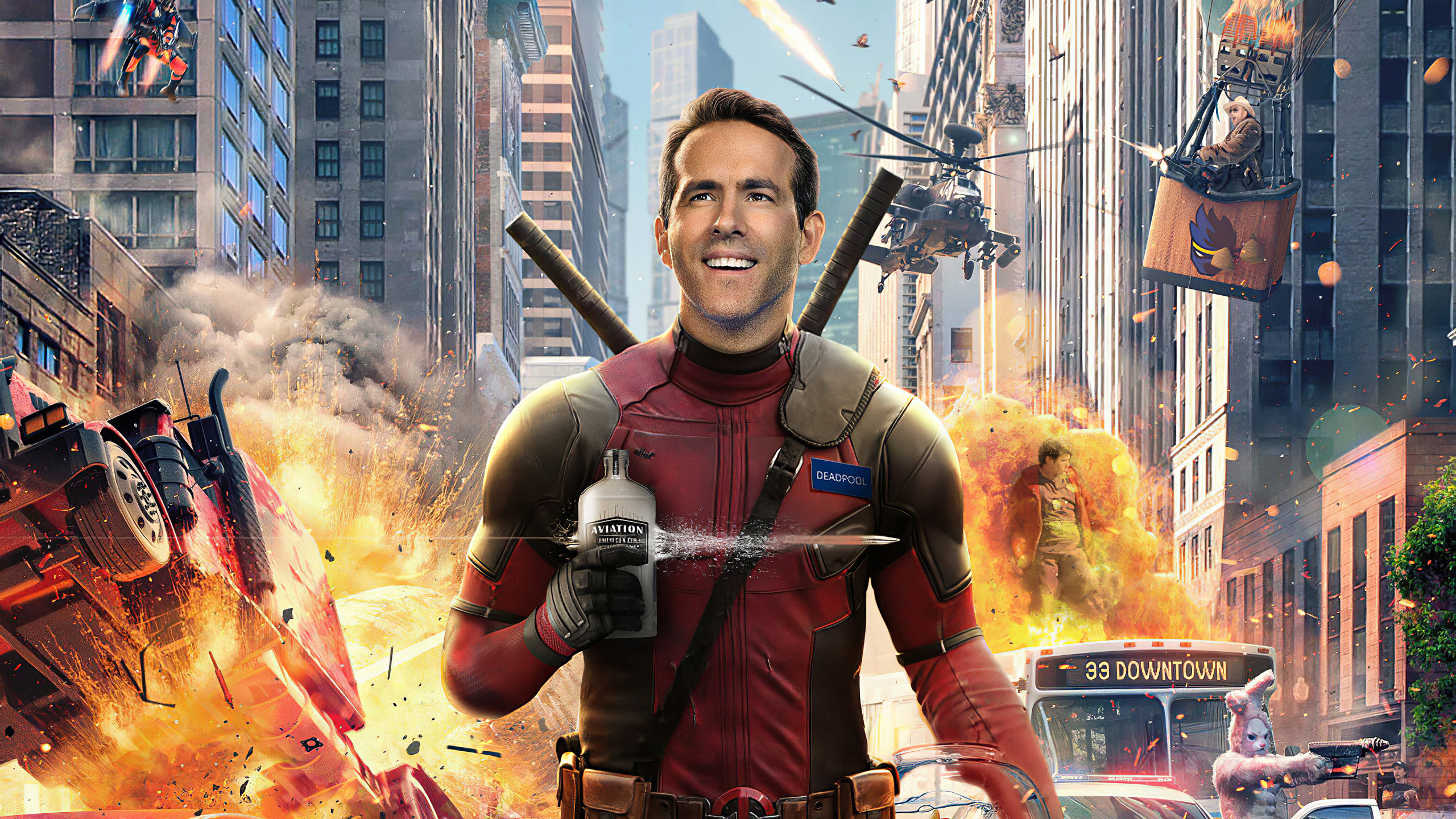 Chico Libre, Ryan Reynolds, Estudios Del Siglo XX, la Ciencia Ficción, Acto. Wallpaper in 2560x1440 Resolution