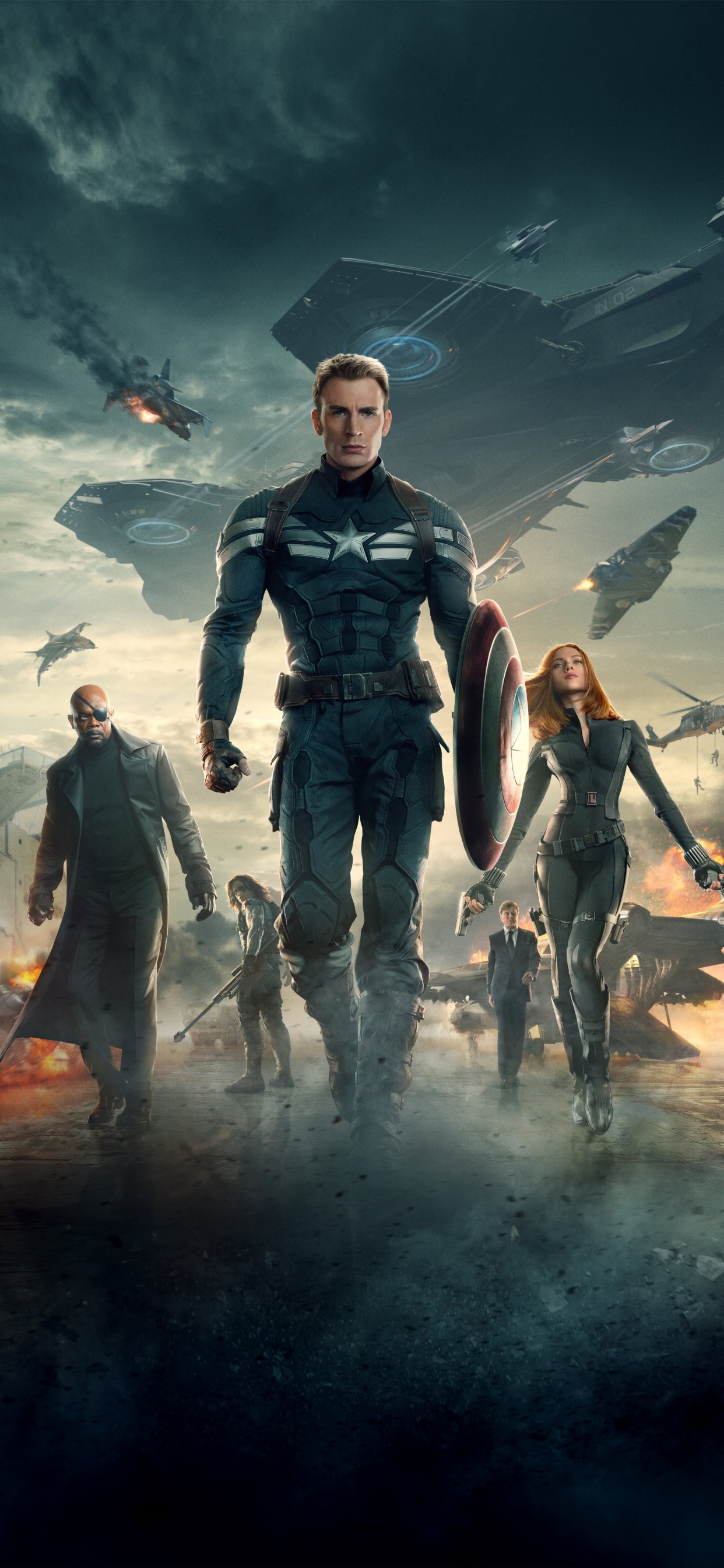Captain America Winter Soldier, Captain America, Marvel, Marvel Studios, Superhelden. Wallpaper in 1242x2688 Resolution