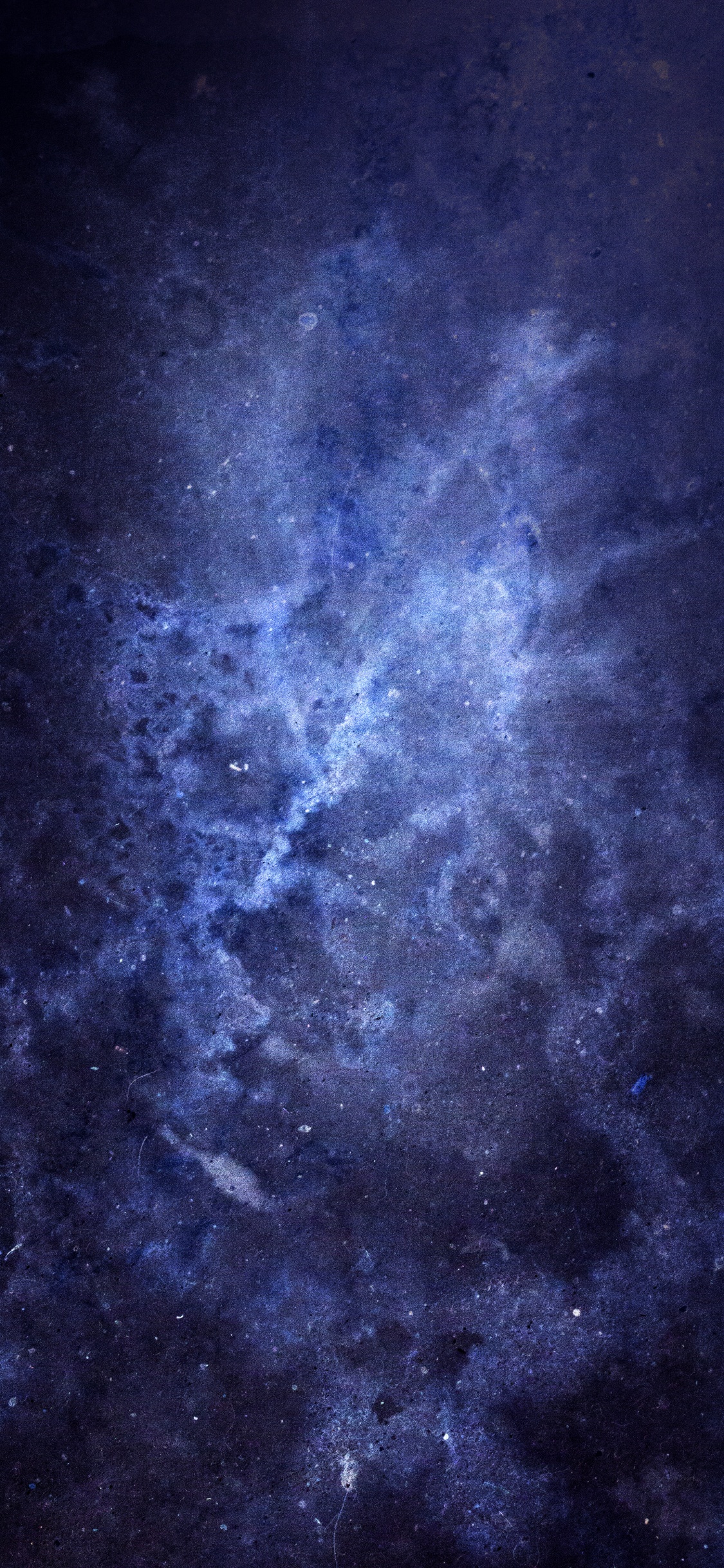 Blue and White Starry Night. Wallpaper in 1125x2436 Resolution