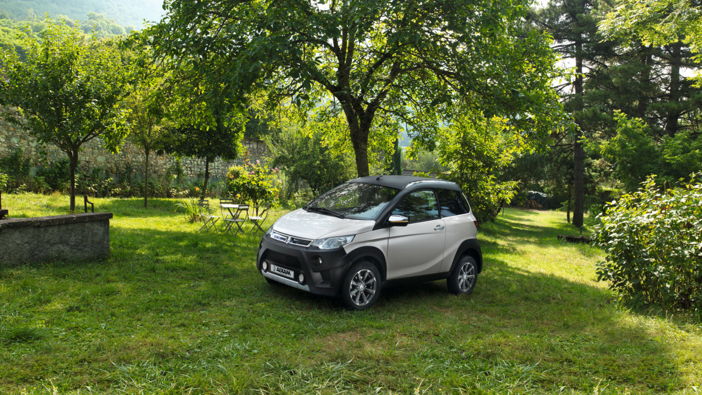 Quadricycle, Aixam, King, Moped, Ligier. Wallpaper in 1366x768 Resolution