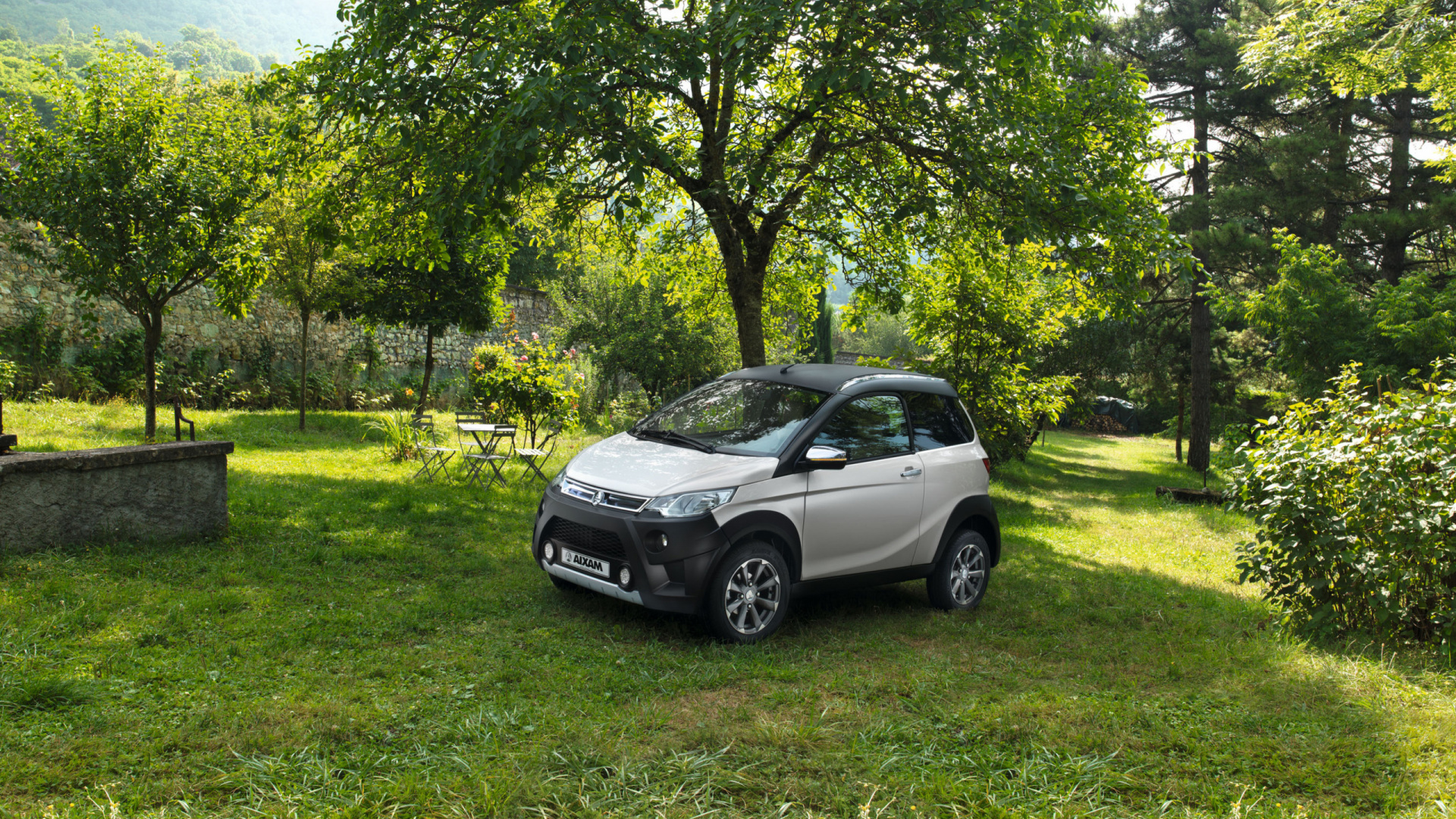 Quadricycle, Aixam, King, Moped, Ligier. Wallpaper in 1920x1080 Resolution