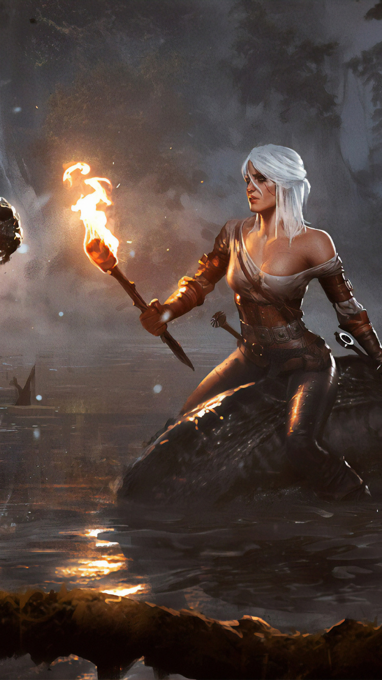 Demon, Digital Compositing, Mythology, pc Game, Woman Warrior. Wallpaper in 750x1334 Resolution