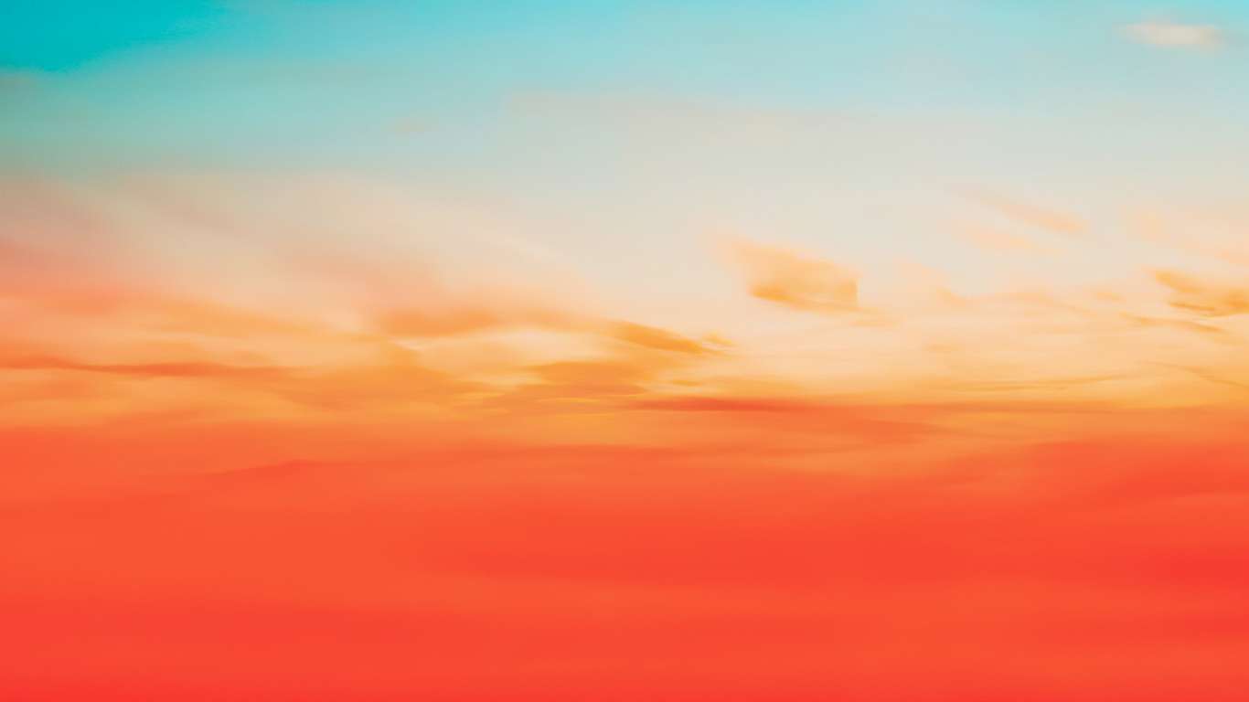 余辉, 液体, 自然景观, 流体, 地平线 壁纸 1366x768 允许